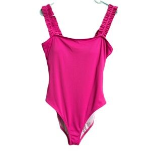 Vibrant Avanova Pink One-Piece Swimsuit Size XL